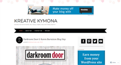 Desktop Screenshot of kreativekymona.com