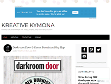 Tablet Screenshot of kreativekymona.com
